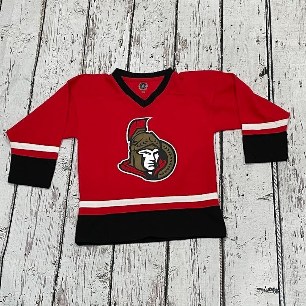 Kids Boys Ottawa Senators NHL Hockey Jersey Shirt
